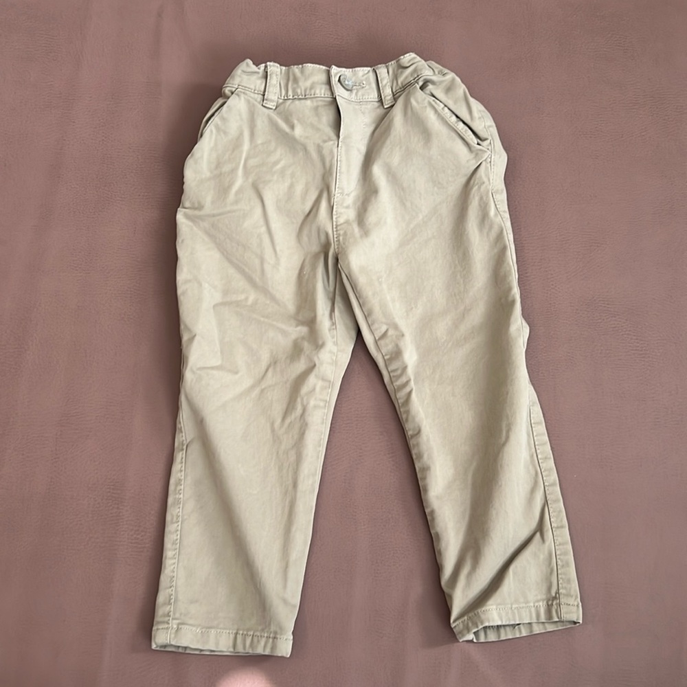 Zara Khaki pants Toddler Sz 3-4 years